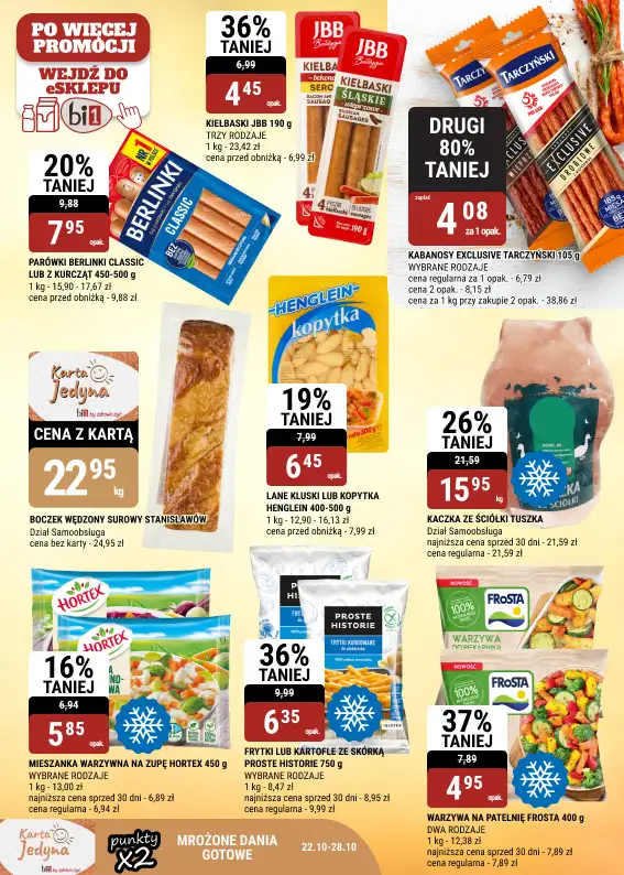 bi1 - gazetka promocyjna Gazetka Białystok, Ełk, Rzeszów, Szczecin od środy 22.10 do wtorku 28.10 - strona 15