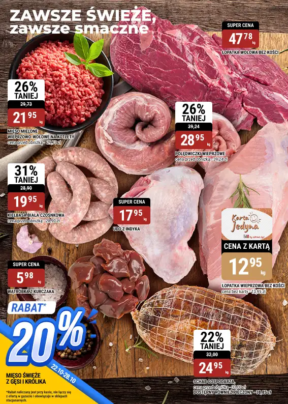 bi1 - gazetka promocyjna Gazetka Białystok, Ełk, Rzeszów, Szczecin od środy 22.10 do wtorku 28.10 - strona 8