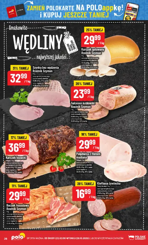POLOmarket - gazetka promocyjna Gazetka od środy 22.10 do wtorku 28.10 - strona 28