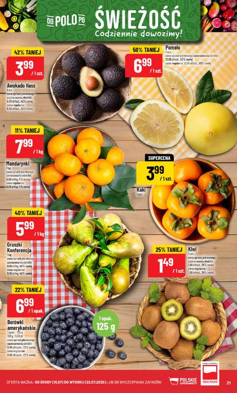 POLOmarket - gazetka promocyjna Gazetka od środy 22.10 do wtorku 28.10 - strona 21