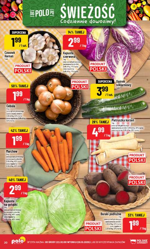 POLOmarket - gazetka promocyjna Gazetka od środy 22.10 do wtorku 28.10 - strona 20