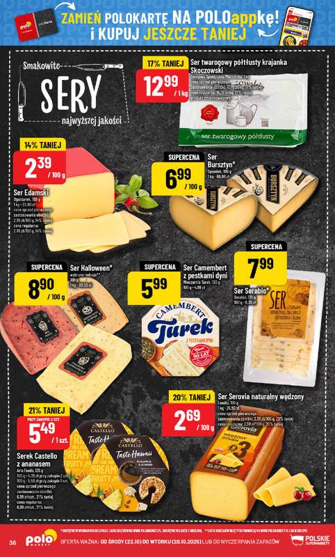 POLOmarket - gazetka promocyjna Gazetka od środy 22.10 do wtorku 28.10 - strona 36