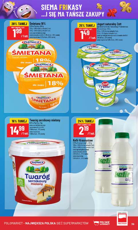 POLOmarket - gazetka promocyjna Gazetka od środy 22.10 do wtorku 28.10 - strona 39