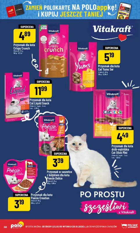POLOmarket - gazetka promocyjna Gazetka od środy 22.10 do wtorku 28.10 - strona 68