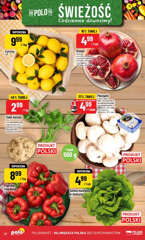 POLOmarket - gazetka promocyjna Gazetka od środy 22.10 do wtorku 28.10 - strona 22