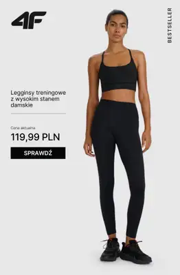 4F - gazetka promocyjna Ubrania na fitness i trening dla niej – od 39,99 zł od wtorku 21.10  - strona 7