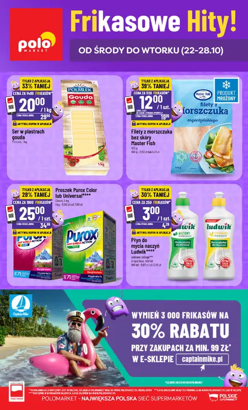 POLOmarket - gazetka promocyjna Frikasowy Katalog od środy 22.10 do wtorku 28.10