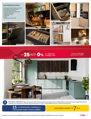 Salony Agata - gazetka promocyjna Gazetka od czwartku 23.10 do soboty 08.11 - strona 11