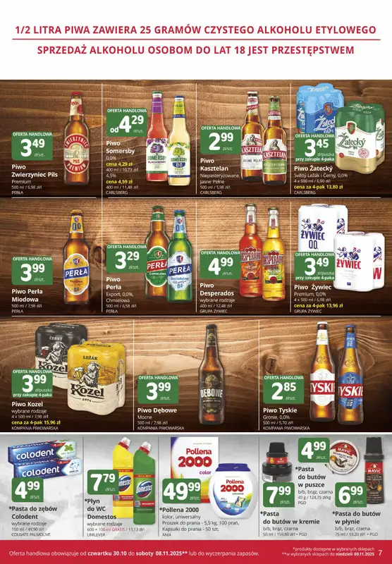 Marketvita - gazetka promocyjna Gazetka od czwartku 30.10 do soboty 08.11 - strona 7