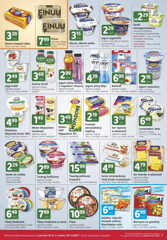 Marketvita - gazetka promocyjna Gazetka od czwartku 30.10 do soboty 08.11 - strona 3