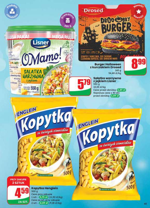Dino - gazetka promocyjna Gazetka od środy 22.10 do wtorku 28.10 - strona 45