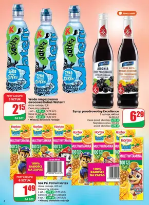 Dino - gazetka promocyjna Gazetka od środy 22.10 do wtorku 28.10 - strona 4 Dino - gazetka promocyjna Gazetka od środy 22.10 do wtorku 28.10 - strona 4