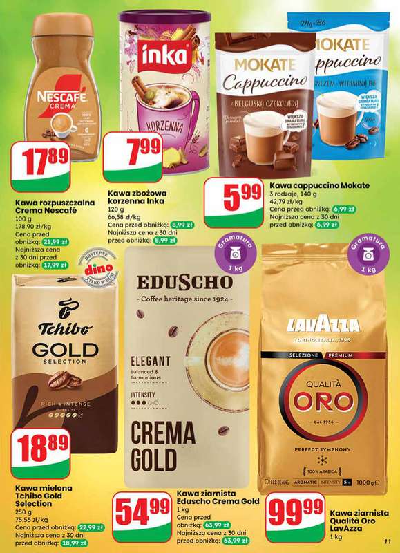 Dino - gazetka promocyjna Gazetka od środy 22.10 do wtorku 28.10 - strona 11