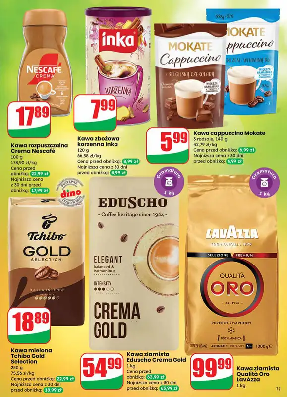 Dino - gazetka promocyjna Gazetka od środy 22.10 do wtorku 28.10 - strona 11
