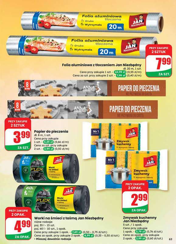 Dino - gazetka promocyjna Gazetka od środy 22.10 do wtorku 28.10 - strona 63