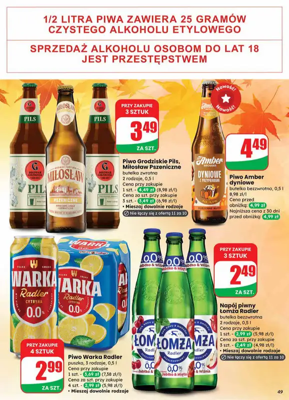 Dino - gazetka promocyjna Gazetka od środy 22.10 do wtorku 28.10 - strona 49