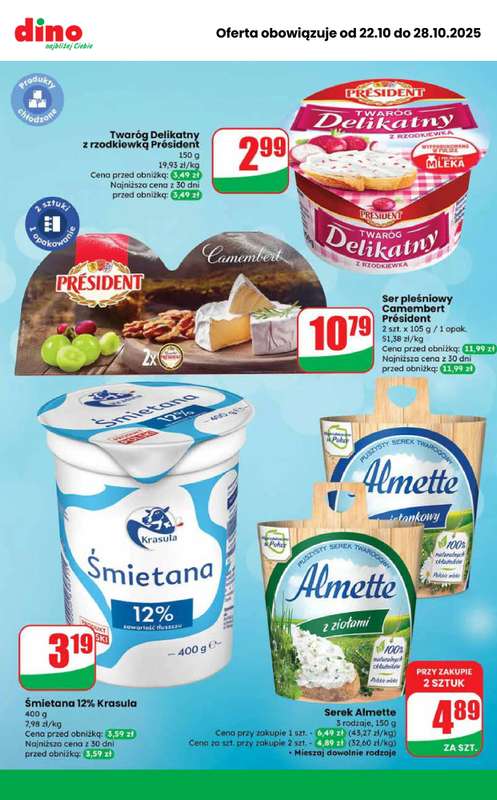 Dino - gazetka promocyjna Najlepsze promocje! od środy 22.10 do wtorku 28.10 - strona 6