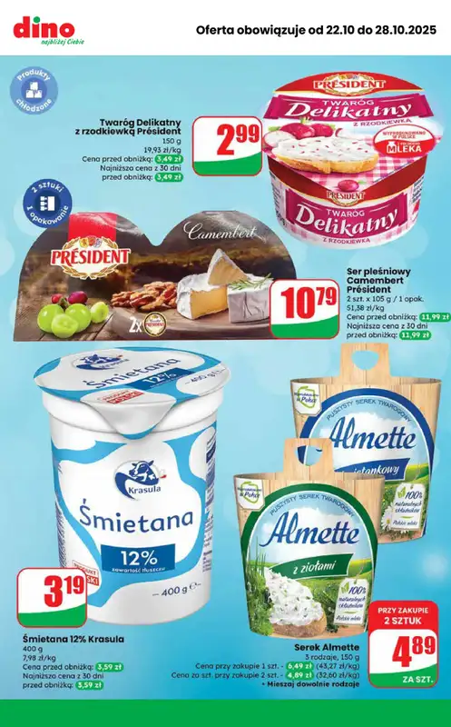 Dino - gazetka promocyjna Najlepsze promocje! od środy 22.10 do wtorku 28.10 - strona 6