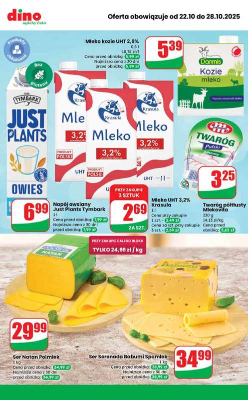 Dino - gazetka promocyjna Najlepsze promocje! od środy 22.10 do wtorku 28.10 - strona 5