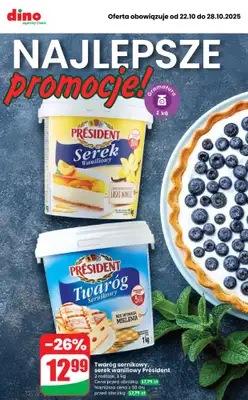Dino - gazetka promocyjna Najlepsze promocje! od środy 22.10 do wtorku 28.10 Dino - gazetka promocyjna Najlepsze promocje! od środy 22.10 do wtorku 28.10
