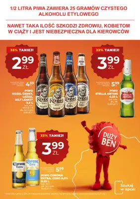 Duży Ben - gazetka promocyjna Gazetka piwna od środy 22.10 do wtorku 04.11 - strona 3