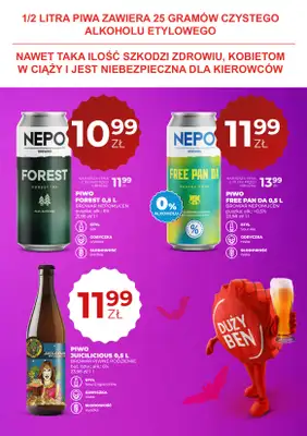 Duży Ben - gazetka promocyjna Gazetka piwna od środy 22.10 do wtorku 04.11 - strona 23