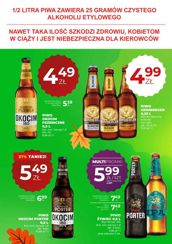 Duży Ben - gazetka promocyjna Gazetka piwna od środy 22.10 do wtorku 04.11 - strona 5