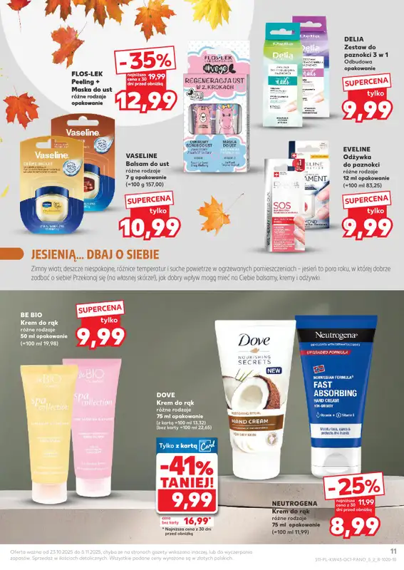 Kaufland - gazetka promocyjna Oferta Kaufland - Kosmetyki od czwartku 23.10 do środy 05.11 - strona 11
