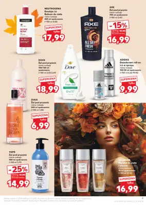 Kaufland - gazetka promocyjna Oferta Kaufland - Kosmetyki od czwartku 23.10 do środy 05.11 - strona 9 Kaufland - gazetka promocyjna Oferta Kaufland - Kosmetyki od czwartku 23.10 do środy 05.11 - strona 9