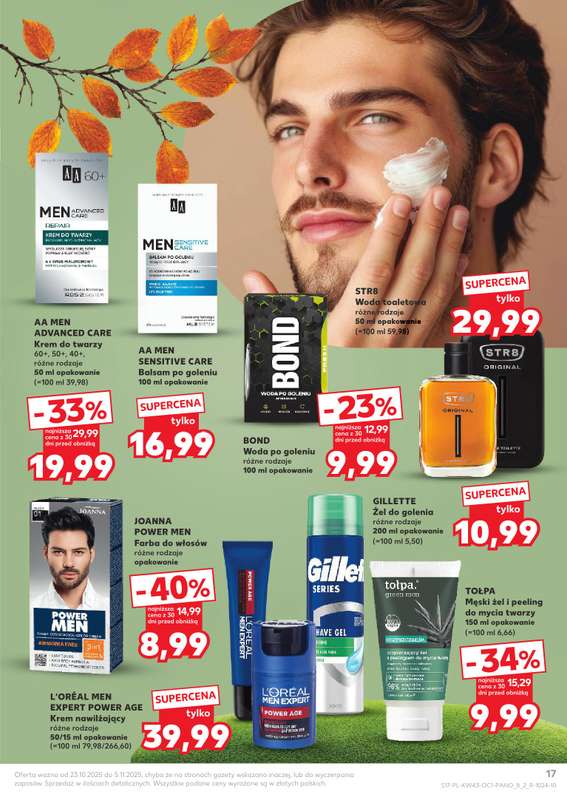 Kaufland - gazetka promocyjna Oferta Kaufland - Kosmetyki od czwartku 23.10 do środy 05.11 - strona 17