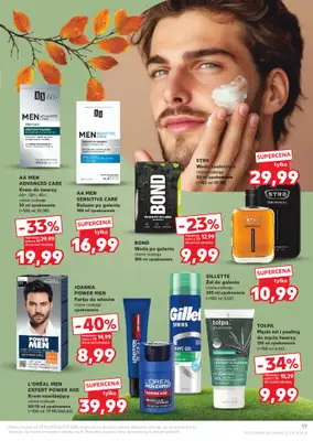 Kaufland - gazetka promocyjna Oferta Kaufland - Kosmetyki od czwartku 23.10 do środy 05.11 - strona 17 Kaufland - gazetka promocyjna Oferta Kaufland - Kosmetyki od czwartku 23.10 do środy 05.11 - strona 17