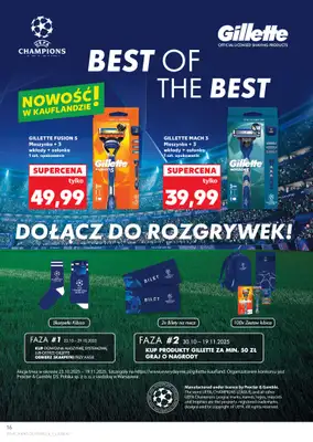 Kaufland - gazetka promocyjna Oferta Kaufland - Kosmetyki od czwartku 23.10 do środy 05.11 - strona 16 Kaufland - gazetka promocyjna Oferta Kaufland - Kosmetyki od czwartku 23.10 do środy 05.11 - strona 16