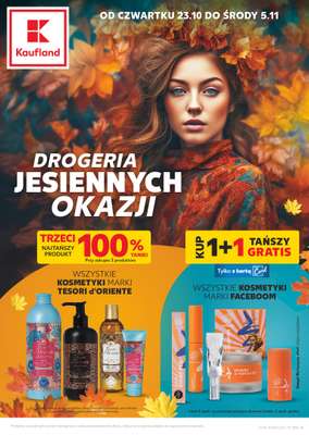 Kaufland - gazetka promocyjna Oferta Kaufland - Kosmetyki od czwartku 23.10 do środy 05.11
