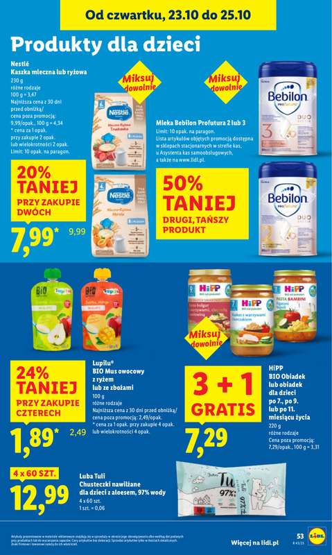 Lidl - gazetka promocyjna Oferta od czwartku od czwartku 23.10 do soboty 25.10 - strona 57