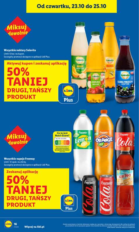 Lidl - gazetka promocyjna Oferta od czwartku od czwartku 23.10 do soboty 25.10 - strona 16
