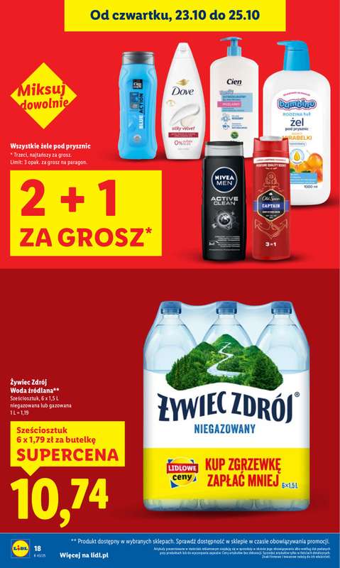 Lidl - gazetka promocyjna Oferta od czwartku od czwartku 23.10 do soboty 25.10 - strona 18