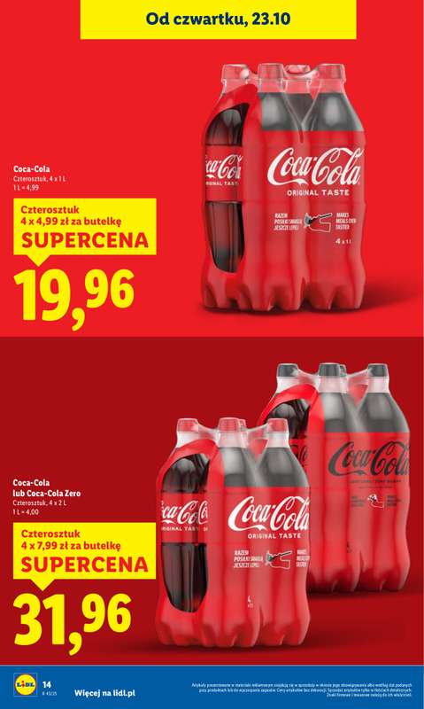 Lidl - gazetka promocyjna Oferta od czwartku od czwartku 23.10 do soboty 25.10 - strona 14