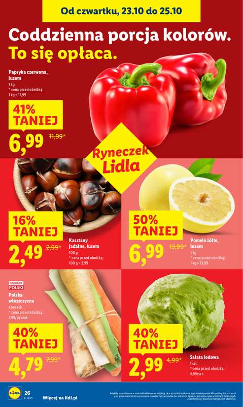 Lidl - gazetka promocyjna Oferta od czwartku od czwartku 23.10 do soboty 25.10 - strona 30