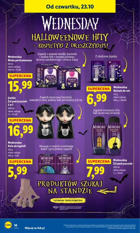 Lidl - gazetka promocyjna Oferta od czwartku od czwartku 23.10 do soboty 25.10 - strona 42