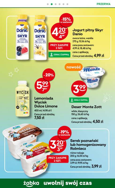 Żabka - gazetka promocyjna Gazetka od środy 22.10 do wtorku 04.11 - strona 49