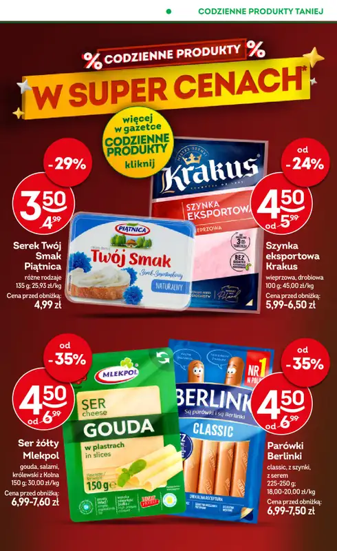 Żabka - gazetka promocyjna Gazetka od środy 22.10 do wtorku 04.11 - strona 3