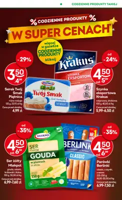 Żabka - gazetka promocyjna Gazetka od środy 22.10 do wtorku 04.11 - strona 3 Żabka - gazetka promocyjna Gazetka od środy 22.10 do wtorku 04.11 - strona 3