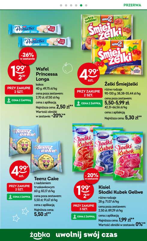 Żabka - gazetka promocyjna Gazetka od środy 22.10 do wtorku 04.11 - strona 52
