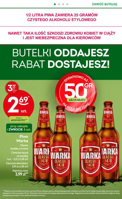 Żabka - gazetka promocyjna Gazetka od środy 22.10 do wtorku 04.11 - strona 34