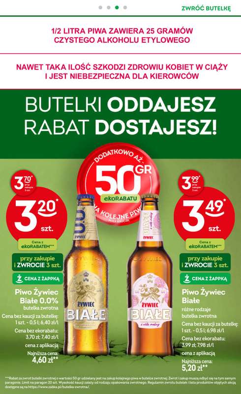 Żabka - gazetka promocyjna Gazetka od środy 22.10 do wtorku 04.11 - strona 36