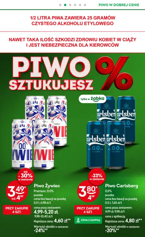 Żabka - gazetka promocyjna Gazetka od środy 22.10 do wtorku 04.11 - strona 39