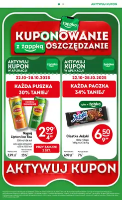Żabka - gazetka promocyjna Gazetka od środy 22.10 do wtorku 04.11 - strona 30 Żabka - gazetka promocyjna Gazetka od środy 22.10 do wtorku 04.11 - strona 30
