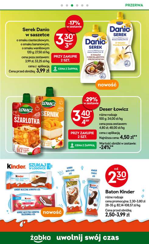 Żabka - gazetka promocyjna Gazetka od środy 22.10 do wtorku 04.11 - strona 50