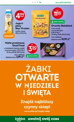 Żabka - gazetka promocyjna Gazetka od środy 22.10 do wtorku 04.11 - strona 59 Żabka - gazetka promocyjna Gazetka od środy 22.10 do wtorku 04.11 - strona 59