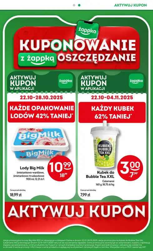 Żabka - gazetka promocyjna Gazetka od środy 22.10 do wtorku 04.11 - strona 31